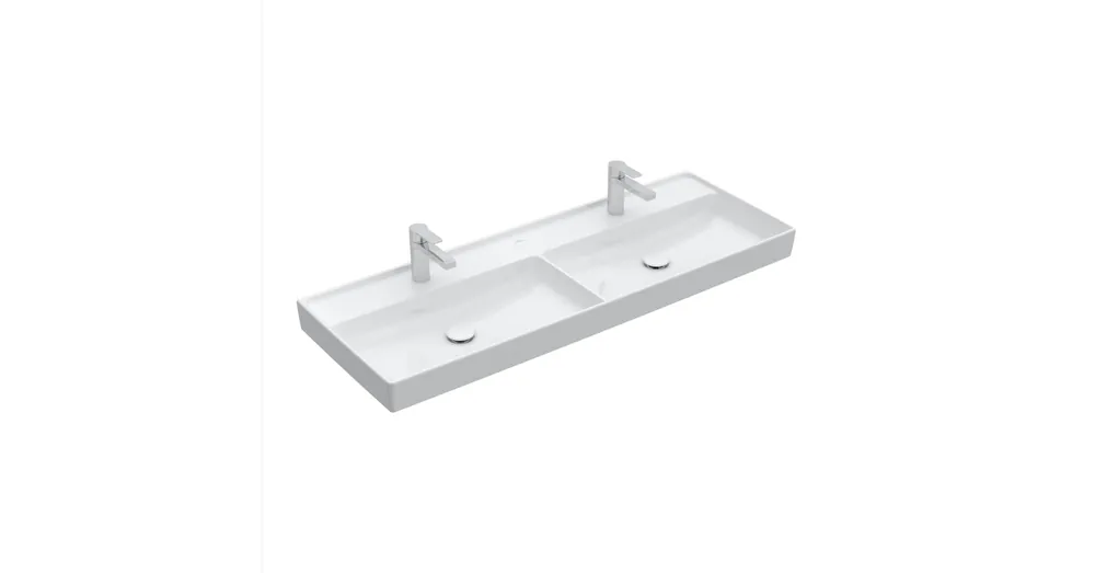 Villeroy & Boch Collaro Beépíthető duplamosdó Fehér Alpin CeramicPlus felülettel 4A34D1R1 Gyors kiszállítás