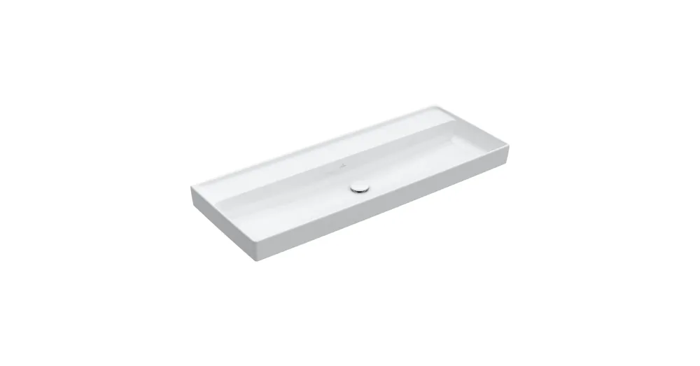 Akció Villeroy & Boch Collaro Beépíthető mosdó Fehér Alpin felülettel 4A33C301