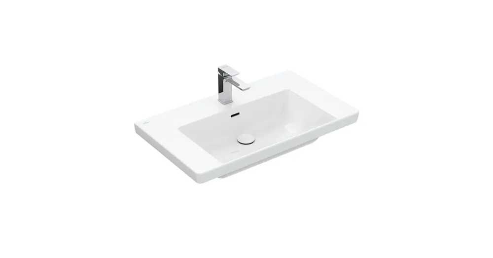 Villeroy & Boch Subway 3.0 Beépíthető mosdó Stone White CeramicPlus felülettel 4A7081RW Rendeld meg most