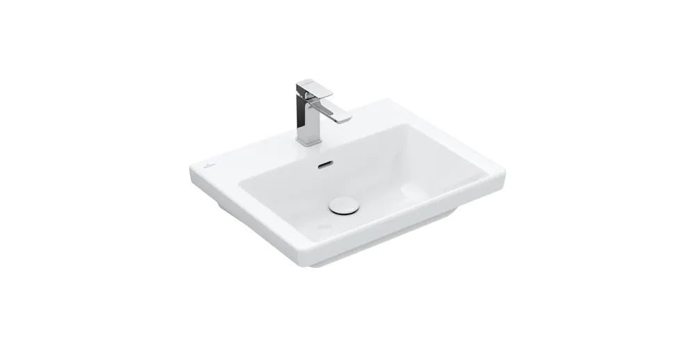 Villeroy & Boch Subway 3.0 Beépíthető mosdó Stone White CeramicPlus felülettel 4A706LRW Kedvezményes ár