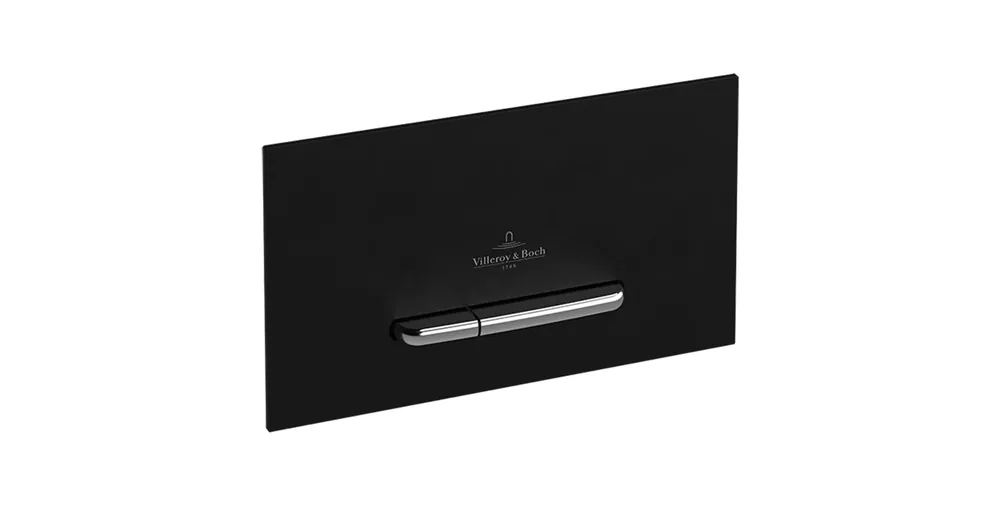 Kiárusítás Villeroy & Boch ViConnect telepítő rendszerek Nyomólap Glass Glossy Black felülettel 922160RB