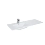 Arezzo Skappa 120 cm-es balos mosdó, fehér (60+60) AR-145955 Szezonális akció