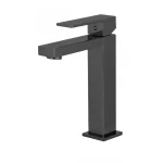 Újdonság Arezzo Design Rhodefield magasított mosdó csaptelep fekete AR-3032BL