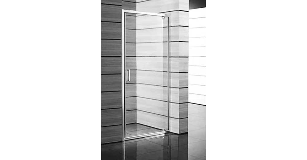 JIKA LYRA PLUS egy részes zuhanyajtó, 80 cm, átlátszó üveg, fehér fogantyú H2543810006681 Kedvezményes ár