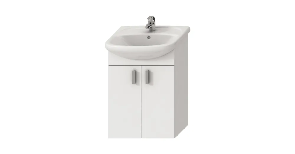 JIKA LYRA PACK NEW mosdószekrény 53 cm-es mosdóhoz, 2 ajtóval H4519524323001 Gyors kiszállítás