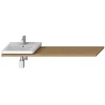JIKA CUBITO mosdópult, 65-160 cm, 1 mosdóhoz kivágással, tölgy H46J4230115191 Ne maradj le