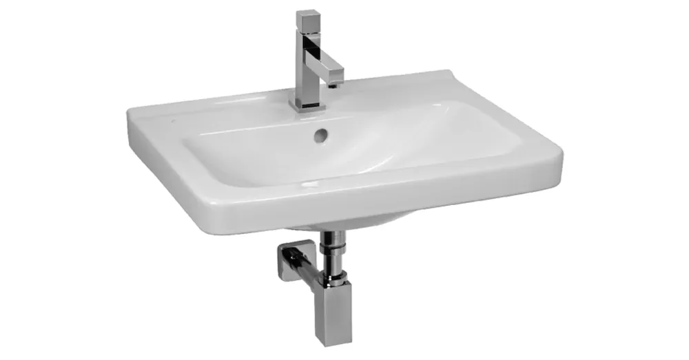 Újdonság JIKA CUBITO mosdó 65 cm, csaplyukkal, fehér H8104240001041