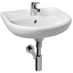 JIKA LYRA PLUS mosdó, csaplyukkal, 55x45 cm fehér H8143820001041 Ne maradj le
