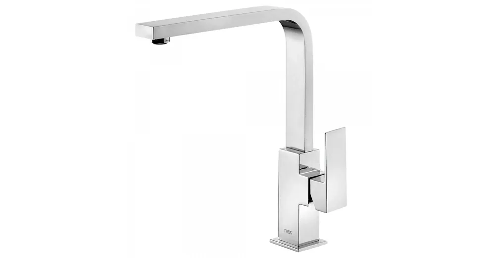 Tres Cuadro-Tres oldalkaros mosdócsaptelep 220 mm-es kifolyóval 106604 Alacsony ár