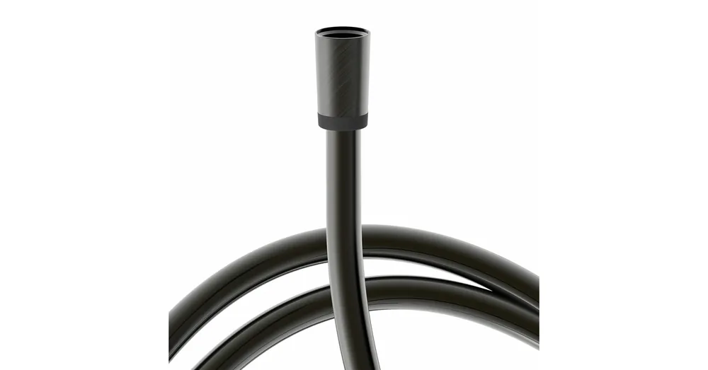Gyors szállítás Tres 1500 mm-es szatén zuhanytömlő csiszolt metál fekete 913460915KMB