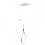 Biztonságos fizetés Tres Shower Technology falba építhető elektronikus termosztátos zuhanyrendszer 09286552