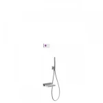 Exkluzív ajánlat Tres Shower Technology falba építhető elektronikus termosztátos kádszett 09286556