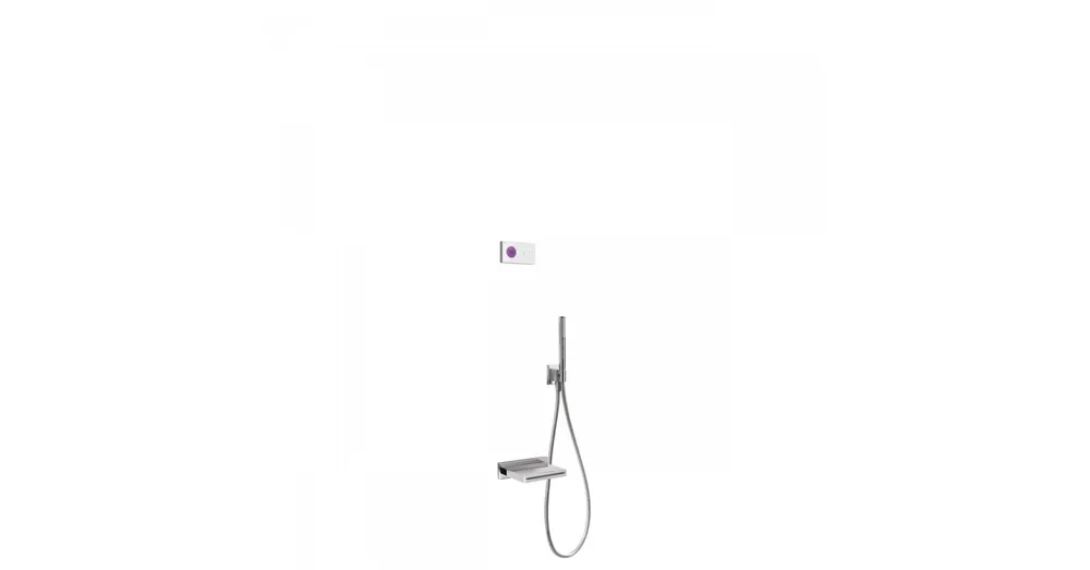 Exkluzív ajánlat Tres Shower Technology falba építhető elektronikus termosztátos kádszett 09286556