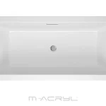 M-Acryl Sabina Pro 180x80 cm egyenes kád kádlábbal 12481 Korlátozott ajánlat