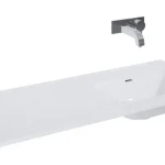 Gyors kiszállítás AREZZO design SKAPPA 120 cm-es mosdó (60+60) jobbos CSAPLYUK NÉLKÜL AR-146039