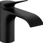 Ajánlat Hansgrohe Vivenis Egykaros mosdócsaptelep 80, lefolyógarnitúra nélkül matt fekete 75012670