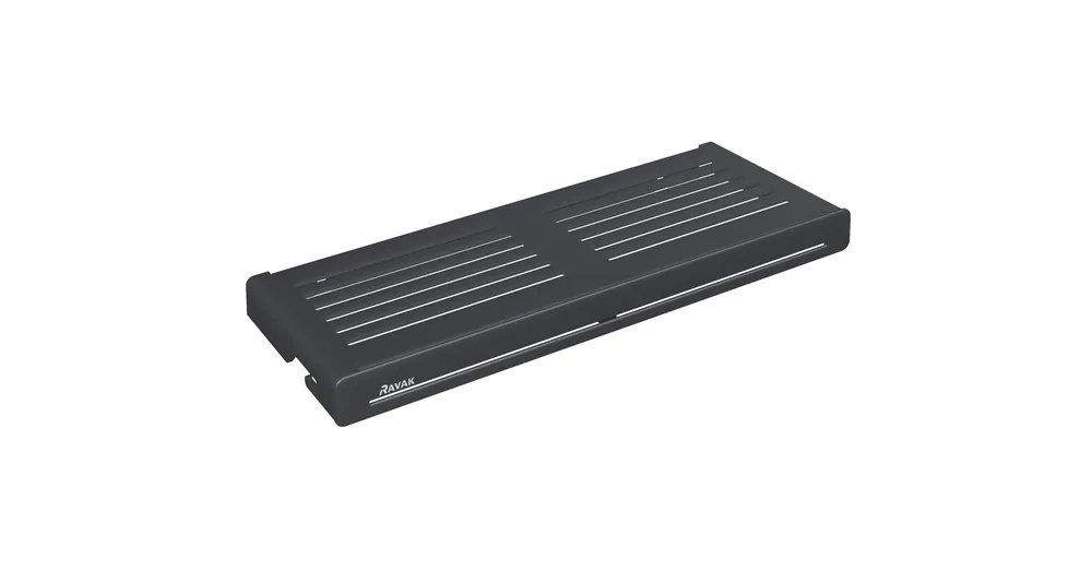 Ravak Slim S Polc fekete/fekete X07P649 Népszerű