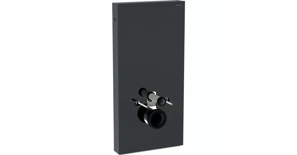 Korlátozott ajánlat Geberit Monolith szanitermodul fali WC-hez, 101 cm, láva üveg/alumínium feketekróm (131.021.JK.5)