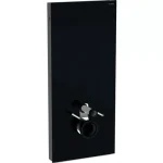 Vásárlói kedvenc Geberit Monolith szanitermodul fali WC-hez, 114 cm, fekete üveg/alumínium feketekróm (131.031.SJ.6)