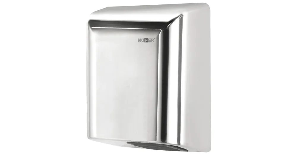 Biztonságos vásárlás SAPHO NOFER érintésmentes elektromos kézszárító, 220-240V, 2050W, 253x323x152mm, fényes rozsdamentes acél (01451.B)
