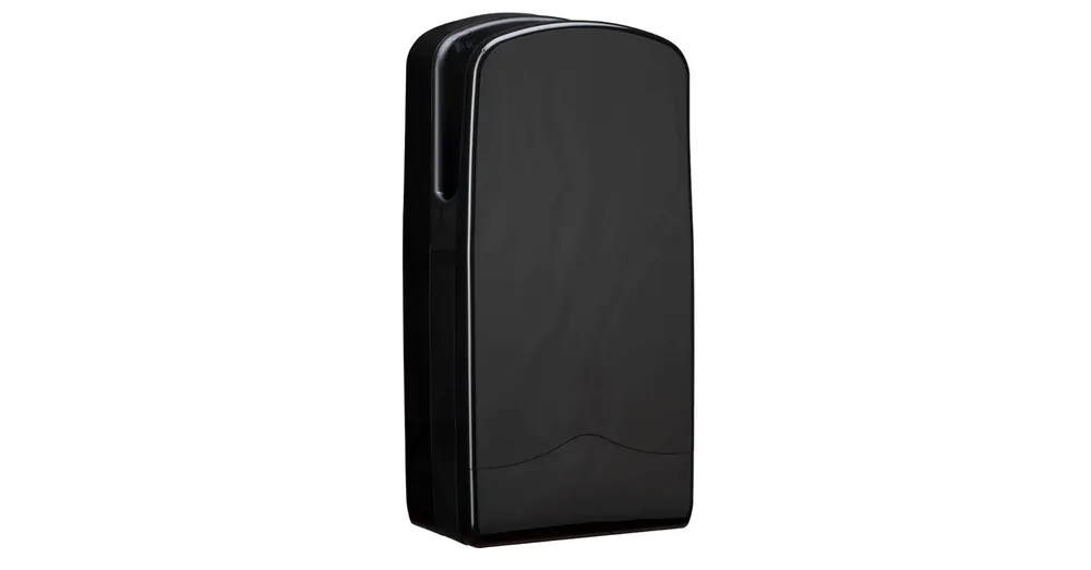 SAPHO V-JET éríntésmentes kézszárító, 1760W, 300x617x195mm, fekete (01303.N) Expressz szállítás