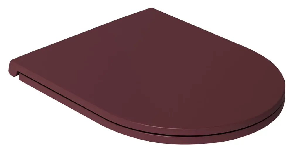 SAPHO ISVEA INFINITY SLIM WC-ülőke, soft close, gesztenyevörös (40KF0543I-S) Ne maradj le