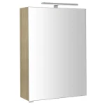 Ajánlat SAPHO RIWA tükrösszekrény LED világítással, 50x70x17cm, Bardini szilva (RIW050-0013)