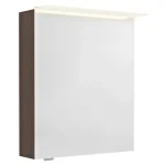 Alacsony ár SAPHO LINEX tükrösszekrény LED világítással, jobbos/balos, 60x70x15cm, rusztikus fenyő (LX060-0016)