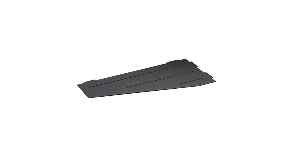 SAPHO BEMETA CYTRO fugába építhető polc, 300x2x135mm, matt fekete (101302400) Expressz szállítás