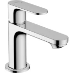 Ajánlat Hansgrohe Rebris S Egykaros mosdócsaptelep 80, automata lefolyógarnitúrával, króm 72510000