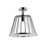 Gyors kiszállítás Axor LampShower 1jet fejzuhany, zuhanykarral, világítással, króm 26032000