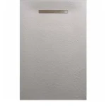 Legjobb ár AREZZO design SOLIDSoft zuhanytálca 140x90 cm, BETON, egyenes lefolyóval AR-90140LINC
