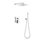 AREZZO design CUBEFIELD falsík alatti zuhanycsaptelep szett, króm AR-4405CR Legnépszerűbb