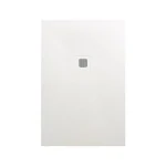 AREZZO design SOLIDSoft zuhanytálca 206x100 cm, FEHÉR, színazonos lefolyóval (2 doboz) AR-100206W Outlet