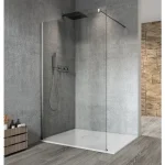 Akciós ár Sapho VARIO CHROME Fix zuhanyfal, fali profillal, merőleges merevítő nélkül, transzparent üveg, 1000mm (GX1210GX1010)