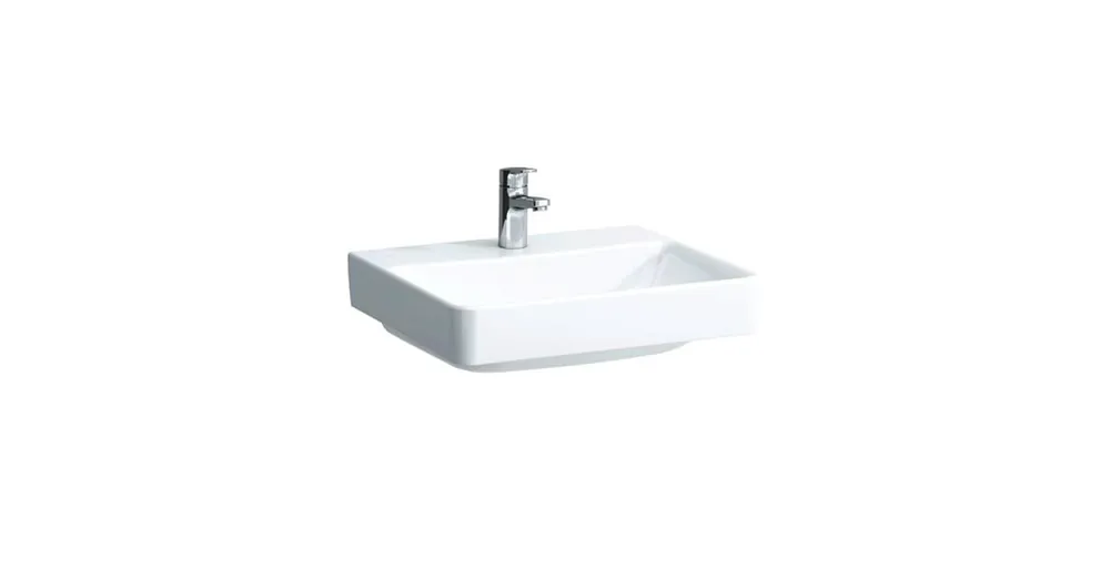 LAUFEN PRO S Mosdótál, alsó felülete csiszolt, egy csaplyukkal, túlfolyónyílás nélkül, túlfolyócsatorna nyílása nélkül a lefolyószelepben, Fehér LCC Active bevonattal H816962A001561 Akciós ár