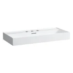 Bestseller LAUFEN Kartell LAUFEN Mosdó, 3 csaplyukkal, Matt fehér H8103377571081