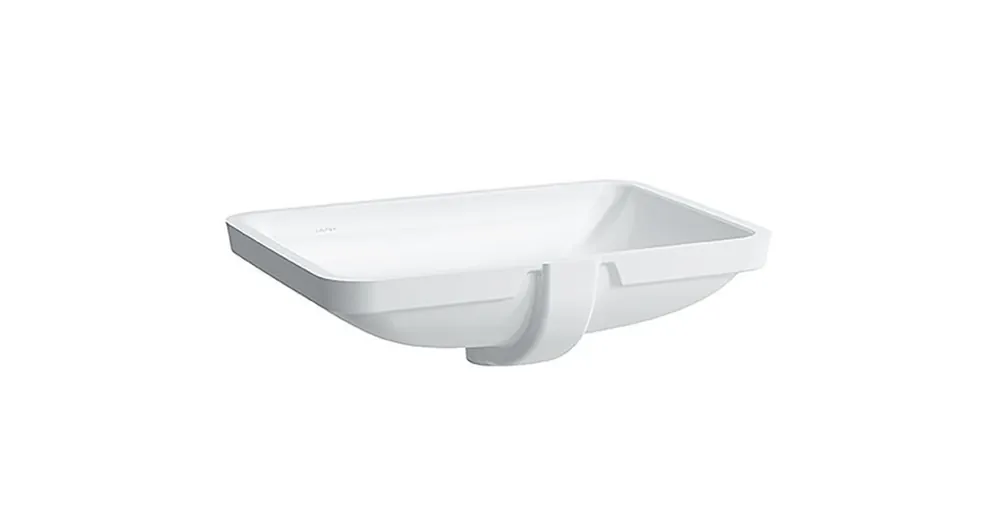 LAUFEN LAUFEN PRO S Alulról beépíthető mosdó, armatúrapad nélkül, csaplyuk nélkül, Fehér LCC Active bevonattal H811966A001091 Végkiárusítás