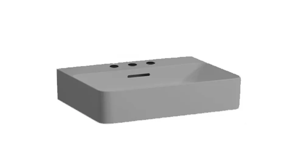 Legjobb ár LAUFEN VAL Mosdó, 3 csaplyukkal, Graphite matt H8102847581081