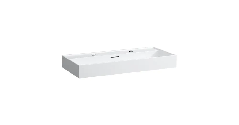 LAUFEN Kartell LAUFEN Mosdó, két csaplyuk, Matt Fehér H8103377571071 Népszerű
