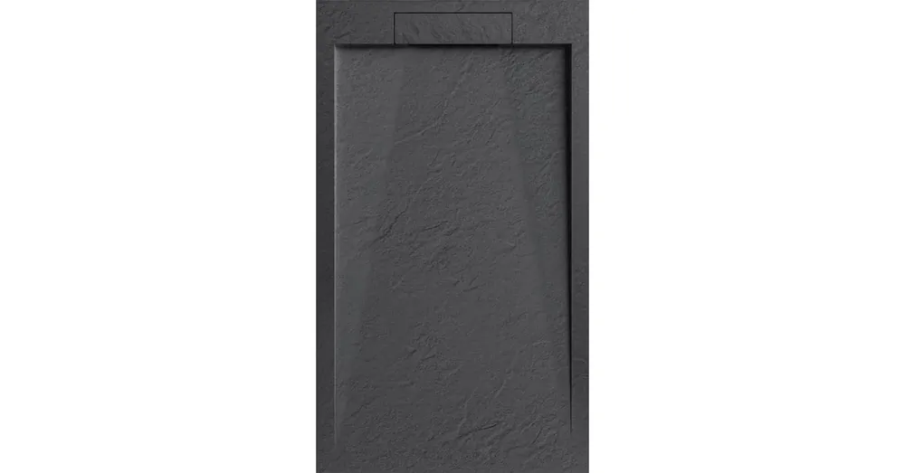 Legjobb ár AREZZO design STONE pala hatású öntött márvány zuhanytálca, 120x90 cm-es, antracit AR-DYT129LA