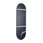 AREZZO design STONELINE ROUND 900x300 kőhatású törölközőszárító radiátor, fekete AR-SLR900300B Ne maradj le