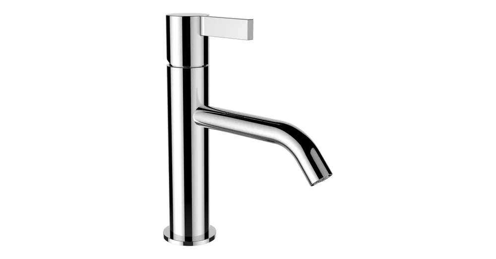 Biztonságos vásárlás LAUFEN Kartell LAUFEN Egykaros mosdó csaptelep, rögzített 135 mm-es kifolyócsővel, átfolyás 5,3 l/perc. húzórudas lefolyószelep nélkül, króm H3113310041201