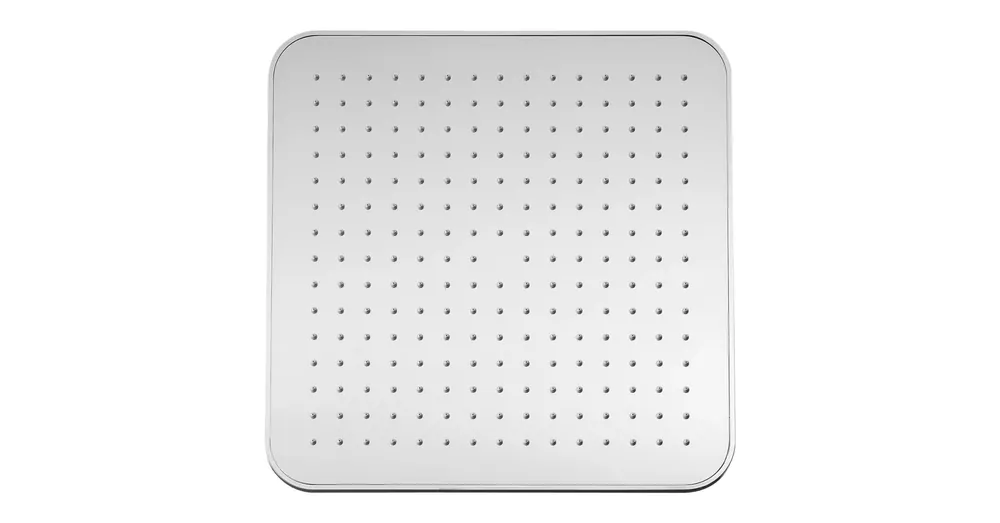 Biztonságos fizetés LAUFEN SHOWER ACCESSORIES Négyzet alakú zuhanyfej eső funkcióval, 353 x 353 mm HF504723100000