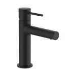 Árcsökkenés LAUFEN Twinplus slim Mosdó csaptelep, 110 mm kiállású fix kifolyóval, húzórudas lefolyószelep nélkül, PVD matt titán fekete HF505402428000