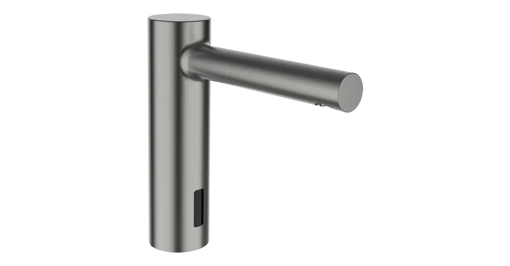 Árengedmény LAUFEN Twintronic Elektronikus csap IR-érzékelővel hideg- vagy vegyes vízhez, 145 mm-es kifolyóhossz, rögzített kifolyó, szárazelem 6 V, Bluetooth adapter nélkül, PVD szálhúzott rozsdamentes acél HF707004423060