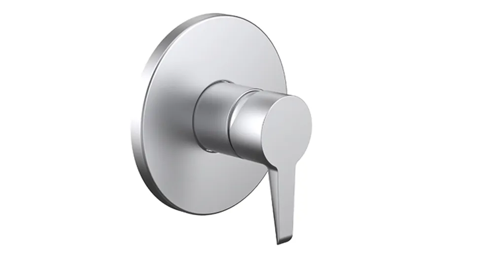 LAUFEN PURE Falba épített zuhany csaptelep falon kívüli része, PVD szálhúzott rozsdamentes acél HF901778423000 Olcsóbb