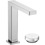 Akciós ár Hansgrohe Tecturis E 2-lyukú mosdócsaptelep 150, CoolStart, lefolyógarnitúrával, króm 73053000