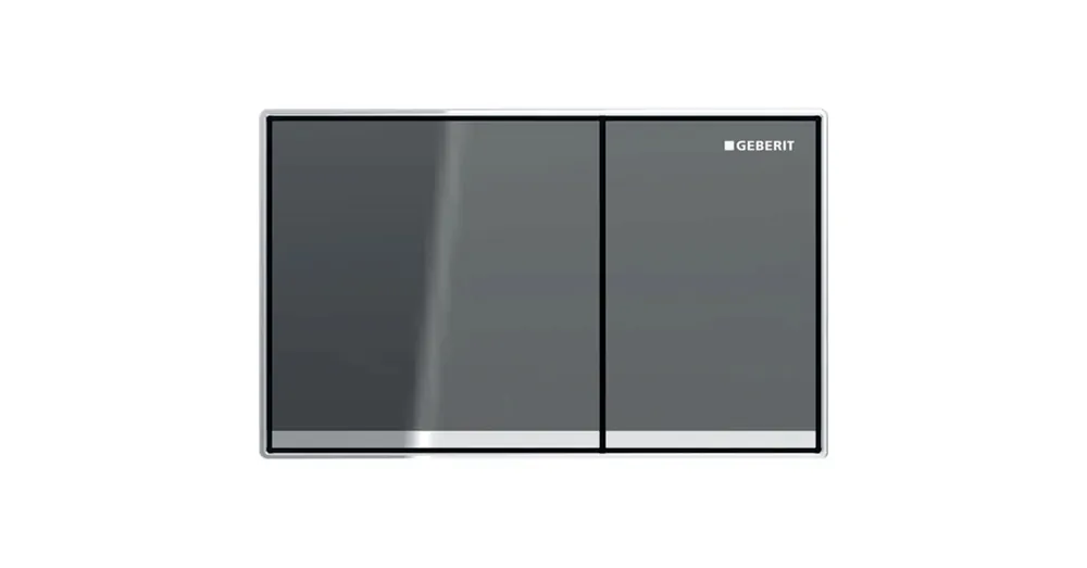 Geberit Omega60 működtetőlap 2 mennyiséges öblítéshez, láva/krómozott 115.081.JK.1 Kiárusítás