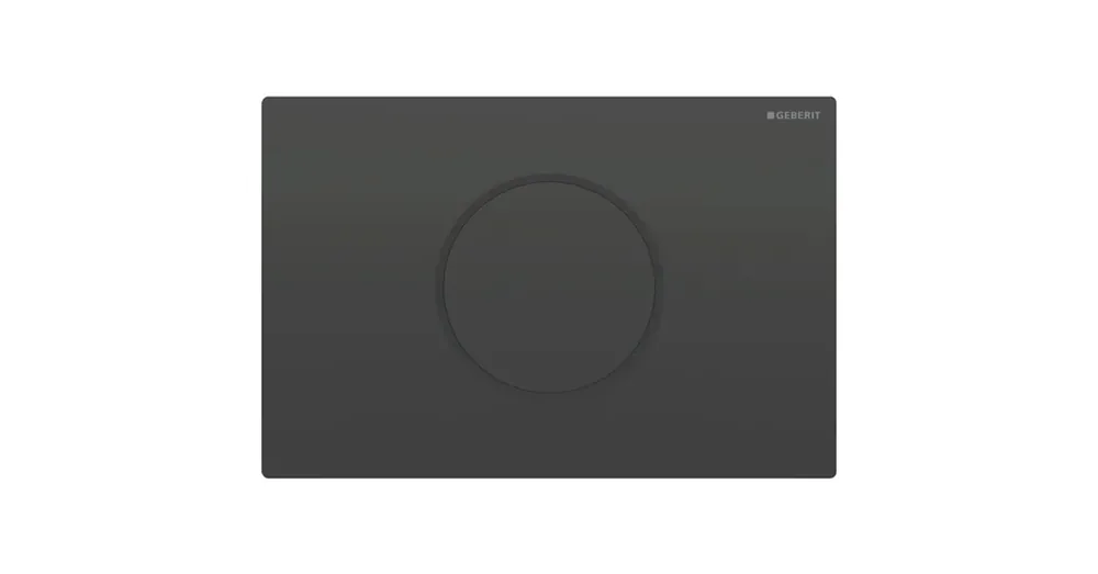 Geberit Sigma10 érintésmentes nyomólap Sigma tartályhoz, 2 öblítésű, fekete/matt fekete 115.906.DW.6 Biztonságos fizetés